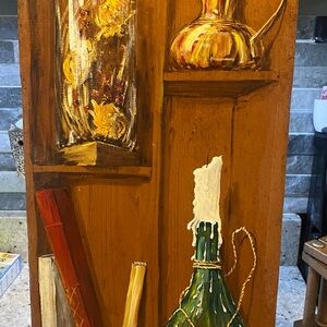 Hand-Painted Rustic Wall Art‎